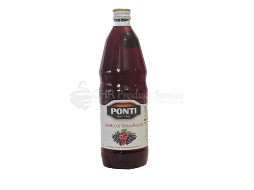 Уксус "Ponti" красный виноград 1л