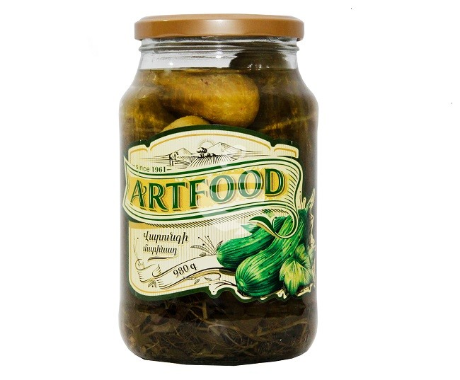 Marinade cucumber "Artfood" 950gr