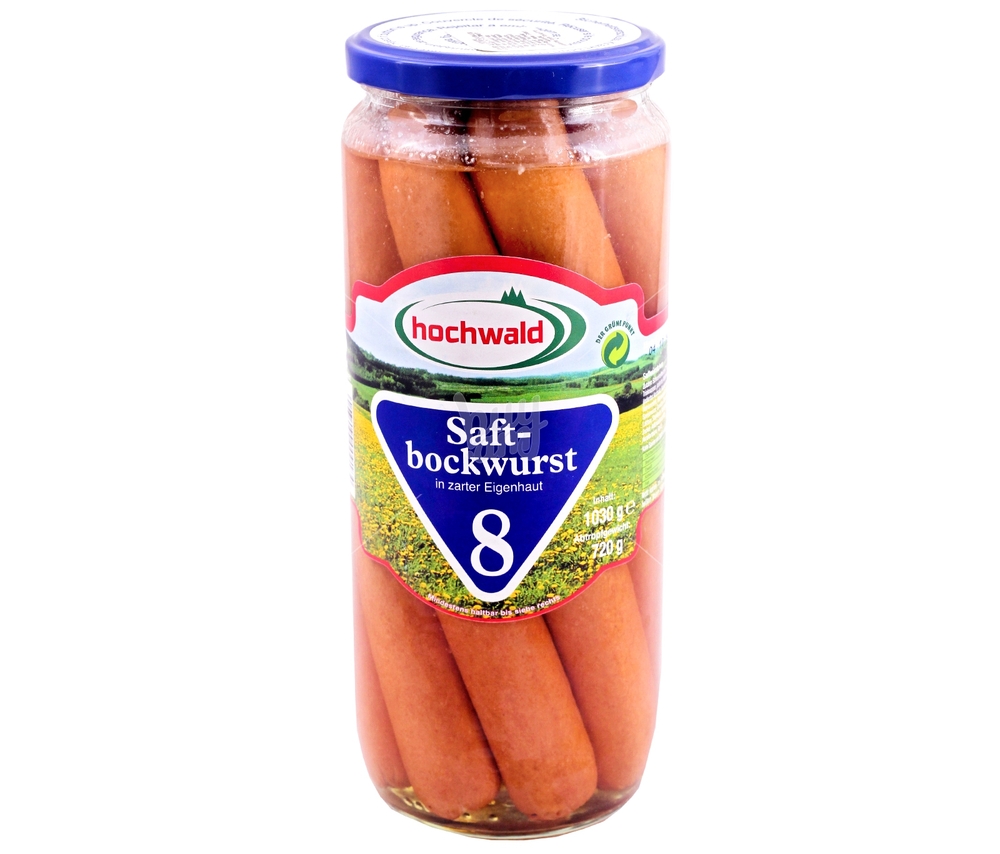 Can. sausages Hochwald 8 720gr