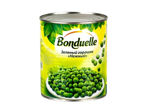 Peas green "Bonduelle" 800gr