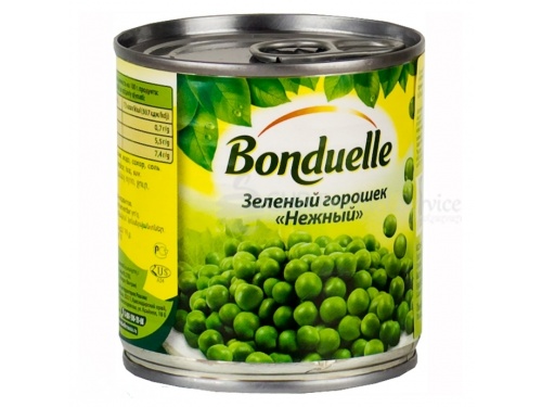 Green peas "Bonduelle" 400 gr