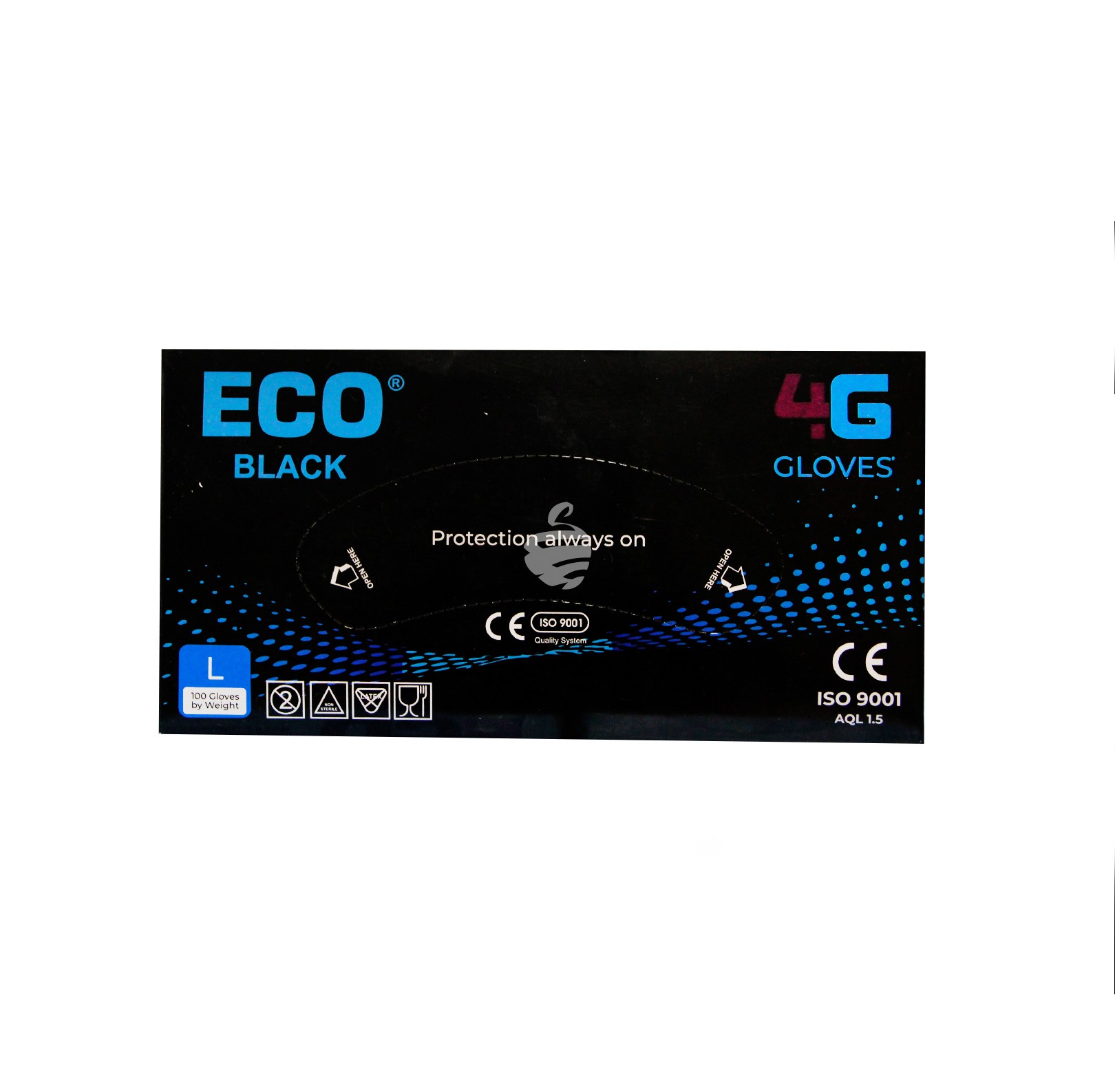 Ձեռնոց "Eco" նիտրիլային Սև 100հտ