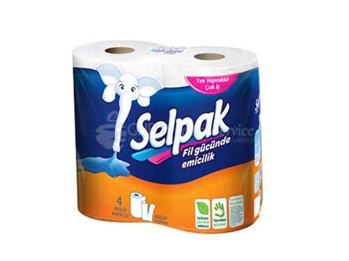 Towel from paper "Selpak" 12pcs