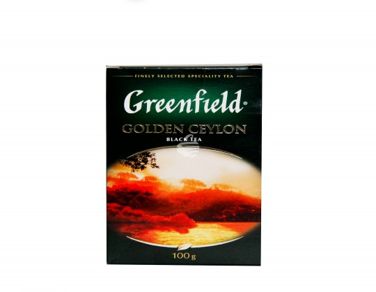 Tea "Greenfield" Golden Caylon 100gr0