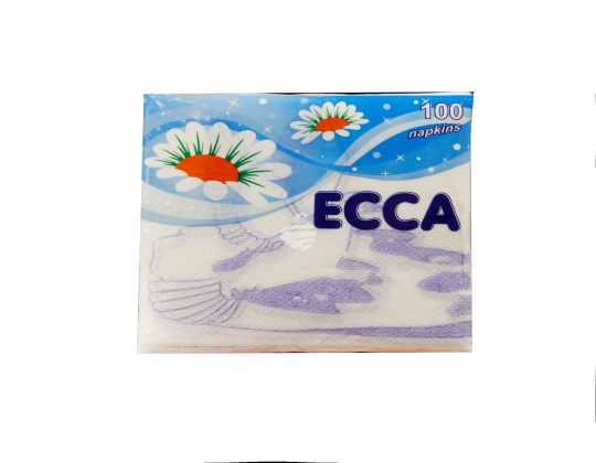 Салфетки "ECCA" 100шт0